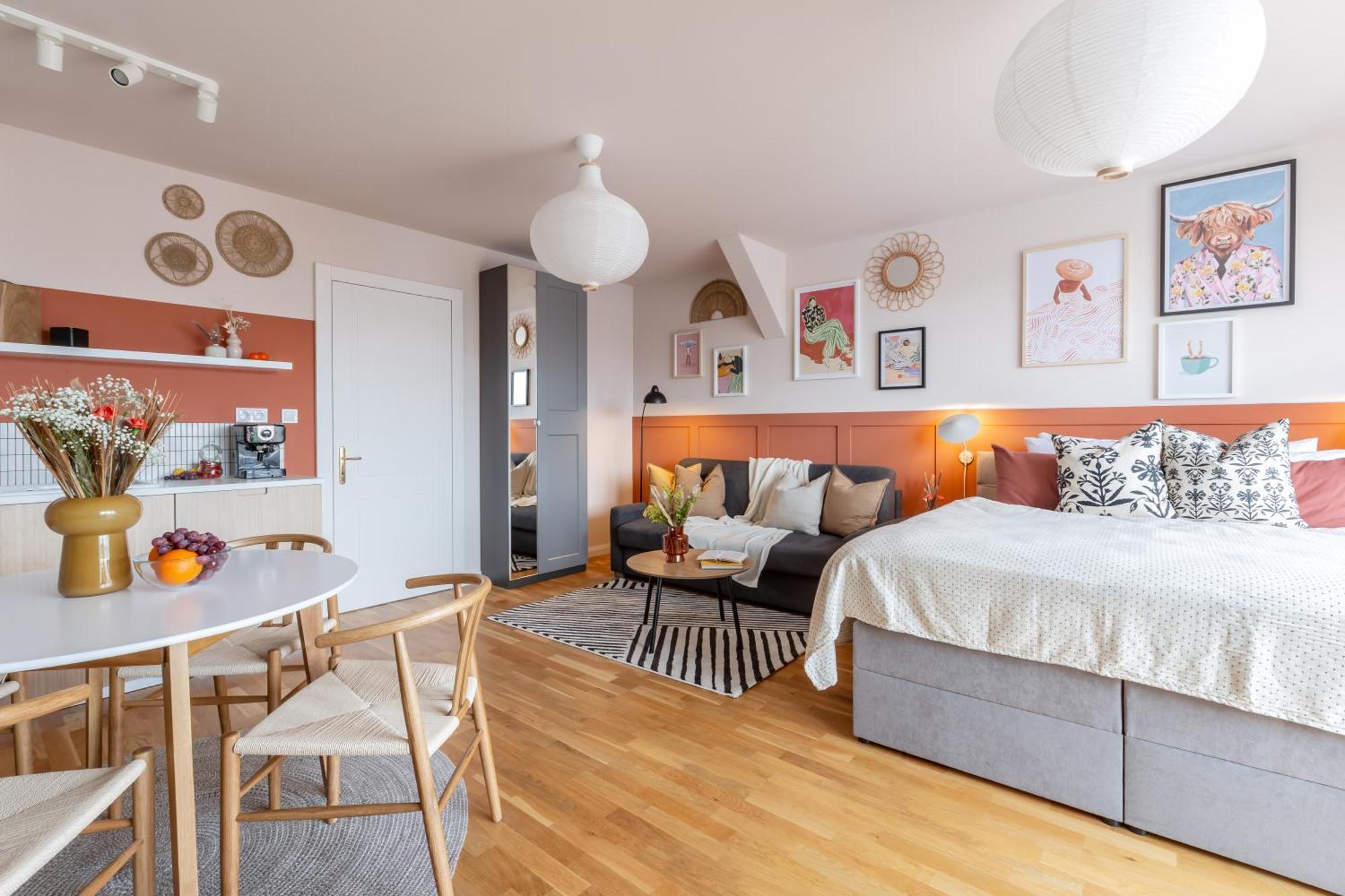 Turnkey I Letna Park Apartments Prag Oda fotoğraf